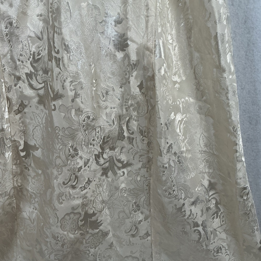 Victoria's‎ Secret Vintage Gold Label Slip Dress Lingerie Cream Lace Large NWT - Picture 7 of 15